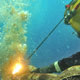 Underwater cutting operations